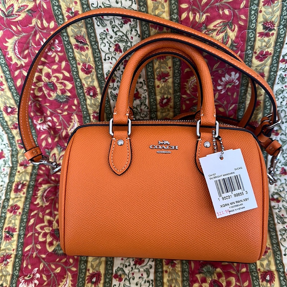 NWT Coach Mini Rowan Crossbody Bag